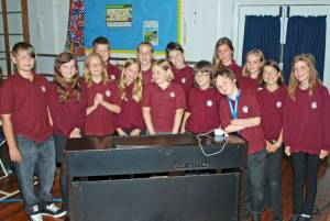 The participants in the music competition